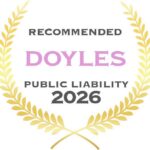 Doyles Guide Recommended badge for Public Liability 2026