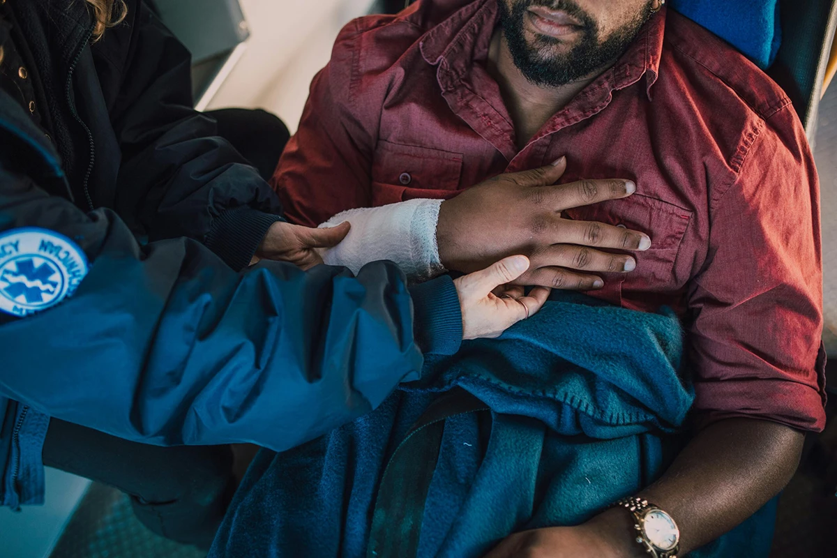 Emergency Paramedic Injury